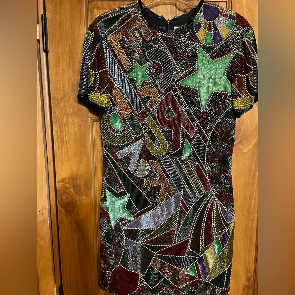 Vintage Naren Khan Raizee Nights dress size 6